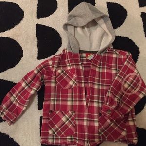 Rocket Dog plaid hoodie